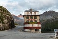 Abandoned hotel Belvedere at Furkapass