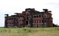 Abandoned hotel. Bokor Hill. Kampot. Cambodia. Royalty Free Stock Photo