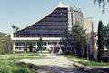 Abandoned hotel in a former yugoslavian ski resort