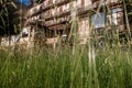 Abandoned hotel in Glion, Switzerland Royalty Free Stock Photo