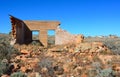 An abandoned house in the Australian Outback Royalty Free Stock Photo