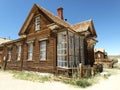 Abandoned house in Bodie, Ghost Town Royalty Free Stock Photo