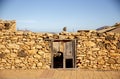 Abandoned house on Canary Island Fuerteventura, Spain Royalty Free Stock Photo