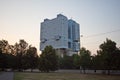 Abandoned House of Councils House of Soviets in Kaliningrad Royalty Free Stock Photo