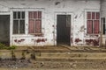 Abandoned House Facade Royalty Free Stock Photo