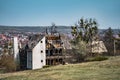 Abandoned house Hoia Baciu - Haunted Forest, Romania Royalty Free Stock Photo