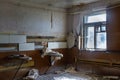 Abandoned house. Old room interior Royalty Free Stock Photo