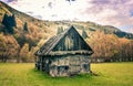 Abandoned house in Transylvania Royalty Free Stock Photo