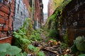 Abandoned industrial area in New York City