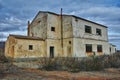 Abandoned industrial buildings Royalty Free Stock Photo