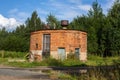 Abandoned buildings in the Leningrad region, Russia. Royalty Free Stock Photo