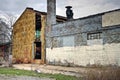 Abandoned Industrial Factory Warehouse Exterior