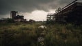 Abandoned Industrial Ghost Town