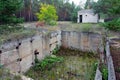 Abandoned industrial structure