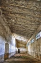 Abandoned interior mining buildings Royalty Free Stock Photo