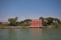 Abandoned island in the Venetian lagoon