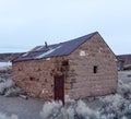 Vintage Jail House in Goldfield Nevada built circa 1900.