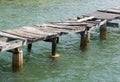 Abandoned jetty