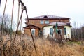 Abandoned Kudryavtsev Estate in the village of Panskoe, 19th century, Russia