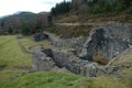 An abandoned lead mine