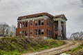 Abandoned Liberty Hall School in Lodi, Virginia, USA Royalty Free Stock Photo