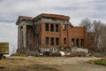 Abandoned Liberty Hall School in Lodi, Virginia, USA Royalty Free Stock Photo