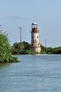 Abandoned lighthouse of Sulina, Danube delta Royalty Free Stock Photo