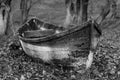 abandoned Lipovan boat