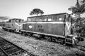 Abandoned Locomotive in Da Lat Railway Station