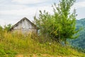 Abandoned log cabin Royalty Free Stock Photo