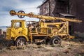 Abandoned machinery Alquife Mines Royalty Free Stock Photo