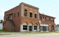 Abandoned Main Street Royalty Free Stock Photo