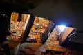 Abandoned Mansion Decay with Light Through Ruins and Spiderweb, Ohio