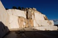 Abandoned marble quarry