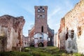 Abandoned medieval church of saint barbaraa