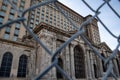 The abandoned Michigan Central Station in Detroit. USA Royalty Free Stock Photo