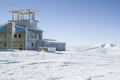 Abandoned military base on mount Golyam Kademlya, Bulgaria Royalty Free Stock Photo