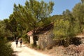 Abandoned military facility on the island Lastovo, Croatia.Yugos