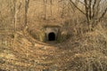 Abandoned military underground facility, dungeon village Ekaterinovka