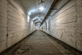 Old underground Soviet military bunker under fortification.