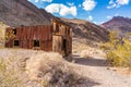 Abandoned mine building in Death Valley National Park