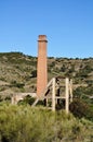 Abandoned mine and factory