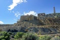 Abandoned mine ruins in Mazarron, Murcia, spain