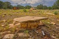 Abandoned Mining Camp at Mexican Quarry AZ Royalty Free Stock Photo