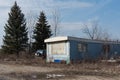 Abandoned Mobile Home 5 Royalty Free Stock Photo