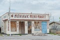 Abandoned store US Route 66 in Mojave Desert, CA Royalty Free Stock Photo