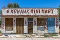 Abandoned Mohawk Mini Mart Store on Route 66 Royalty Free Stock Photo
