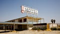 Abandoned Motel, Salton Sea, CA Royalty Free Stock Photo