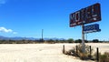 Abandoned Motel Sign Royalty Free Stock Photo