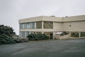 Abandoned motel on a winter day, Afton, Virginia Royalty Free Stock Photo